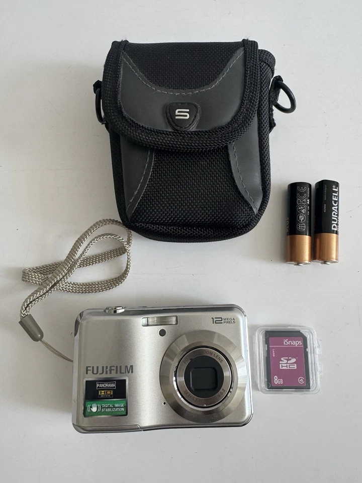 Fujifilm FinePix AV100 Digital Camera 12MP, 3x Zoom, Silver, photo 1 of 5