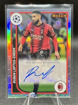 Ruben Loftus-Cheek 2023-24 Merlin UEFA Club Competitions #AU-RU Autographs AU