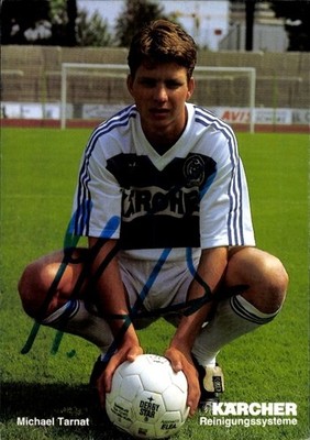 Autograph card football, Michael Tarnat, MSV Duisburg, autograph - 10886275