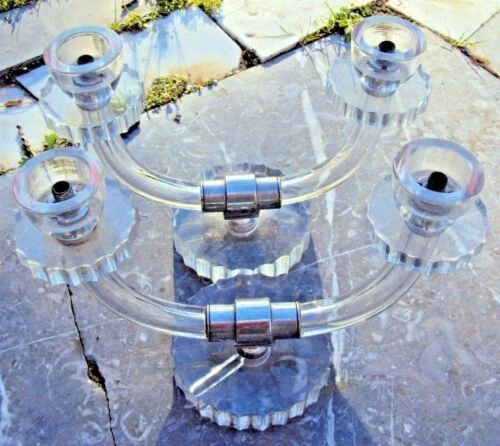 Lampes de table du XXe siècle en verre