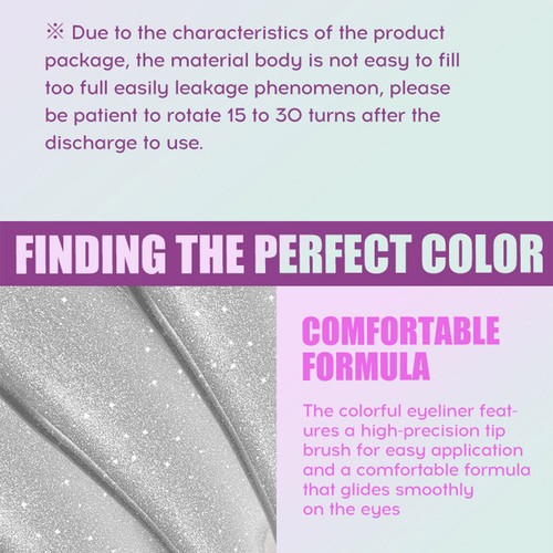 1Pc Eye Shadow Stick Trendy Liquid Eyeshadow Sweat-proof Makeup Tool Parties - Picture 4 of 55