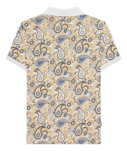 Polo Para Hombres Lambretta Clásico Estampado Paisley Mod Retro Ska Informal Tallas M a 4XL - Imagen 71 de 81