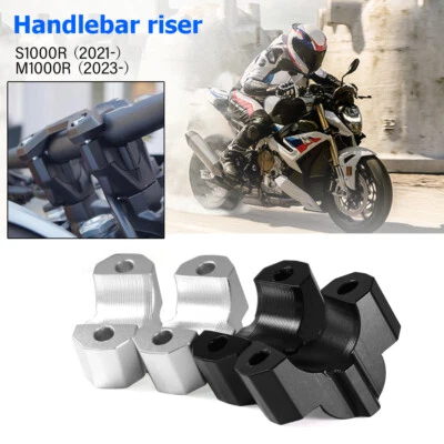 Motorcycle Handlebar Riser Mount Clamp For BMW S1000R M1000R M 1000R 2023-