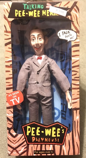 pee wee herman doll 2000