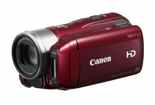 Canon Full HD video camera IVISHFM31RD Red 32GB internal