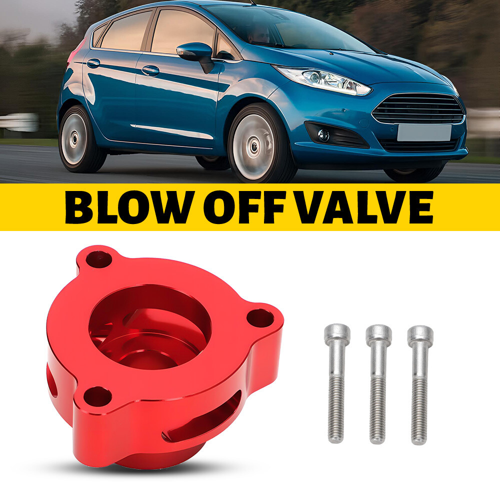 Red Blow off Valve Adapter For Ford Mustang Fusion Fiesta Escape Turbo Charged