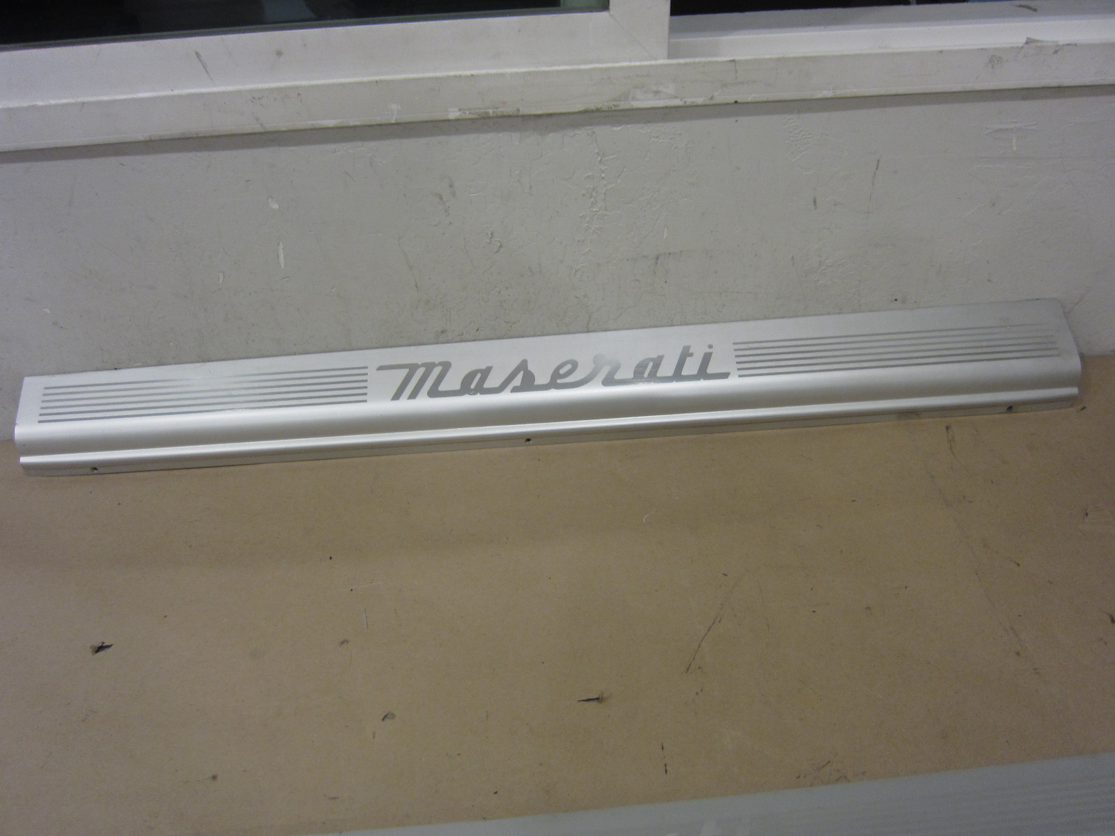 Maserati 4200 - LH Sill Plate / Under Door Trim - P/N 386100313