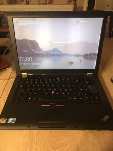 Lenovo ThinkPad T410 Laptop 320gb Hdd Windows 10, 4GB RAM & Intel Core i5) (86w) - Picture 1 of 8