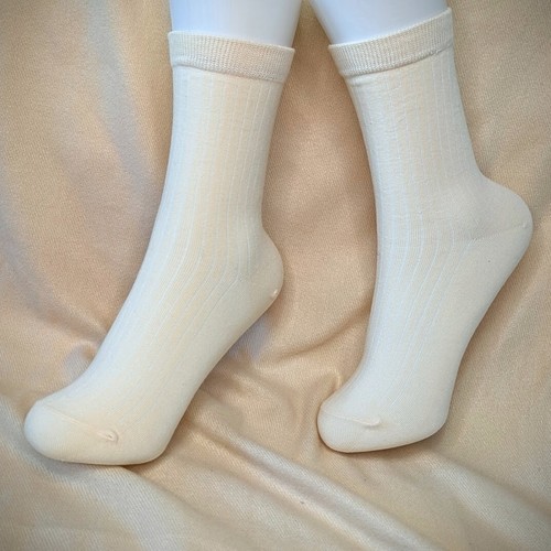 Damensocken Baumwolle Rippmuster mit 10 Paar verschiedenen Farben MADE IN KOREA - Bild 5 von 12