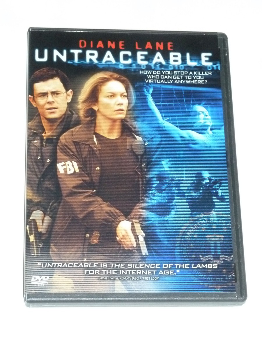 Untraceable DVD 2008 crime thriller movie serial killer Diane Lane