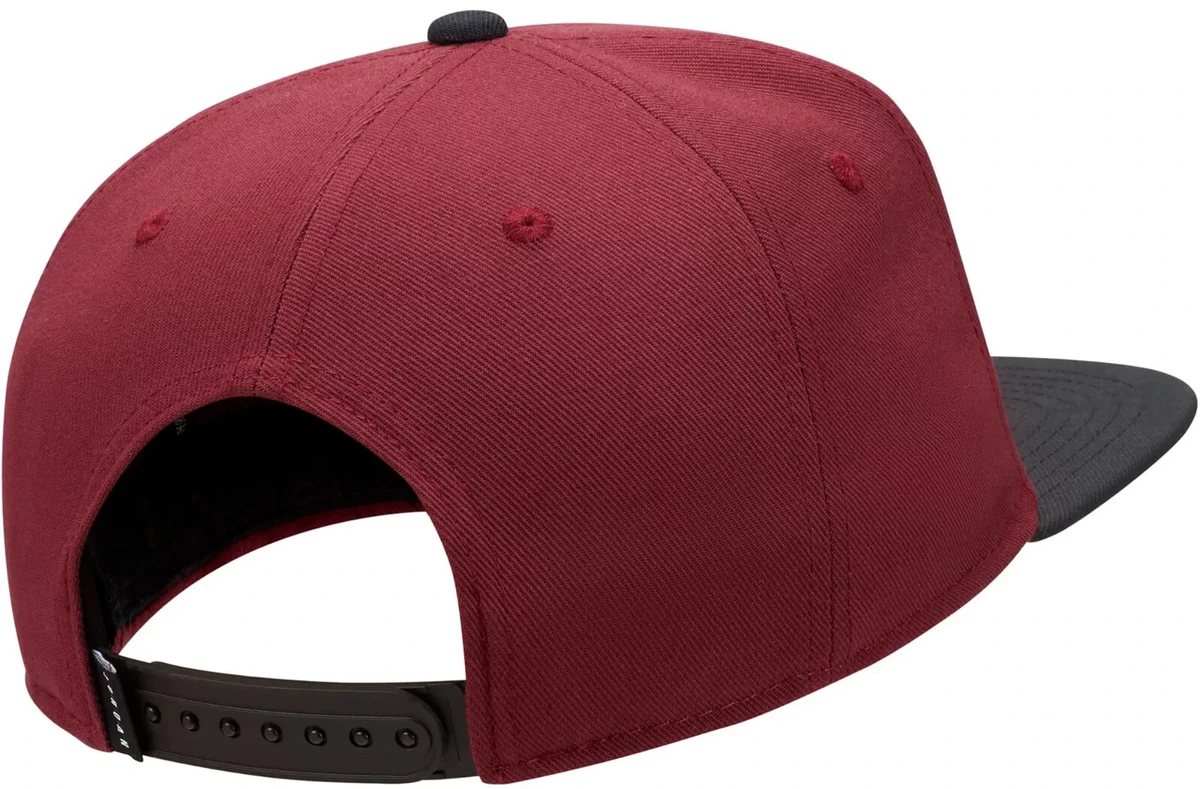 Nike Air Jordan Pro Jumpman Snapback Hat Cap Cherrywood Red AR2118