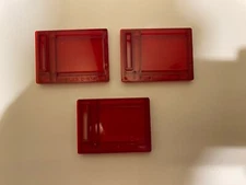 Gottlieb Pinball Red Coin Entrance Plate's ( NEW )