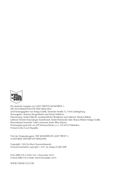 Thumbnail - Lady Trents Memoiren 1 Marie Brennan