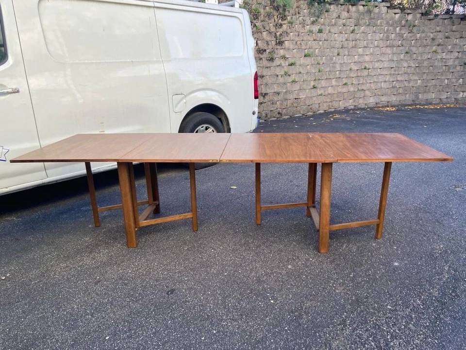 Mesa dobrável estilo Bruno Mathsson “Maria Flap” - Imagem 3 de 4