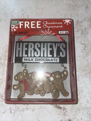 Hershey's Candy Bar With Hanging Bears 2003 In Box  