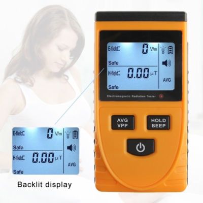 LCD Digital Electromagnetic Radiation Detector EMF Meter Dosimeter Tester Tool