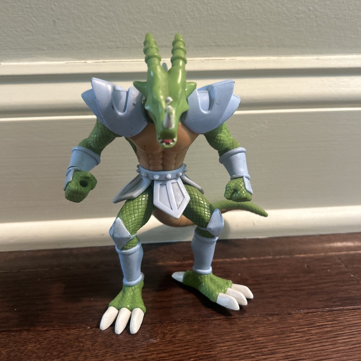 Figurine Yu-Gi-Oh Curse Of Dragon De Kazuki Takahashi (1996) - Occasion - Manque Une Aile - Bon état Général