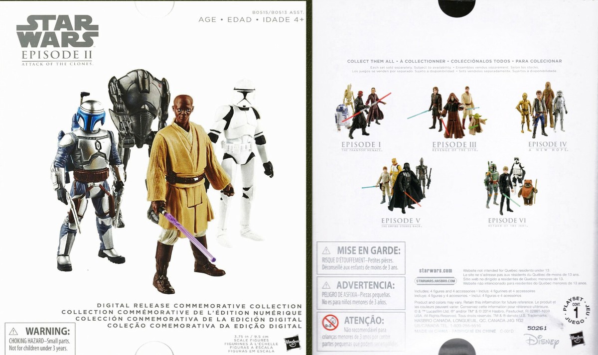 STAR WARS COMMEMORATIVE COLLECTION EPISODE II ATTACK OF THE CLONES