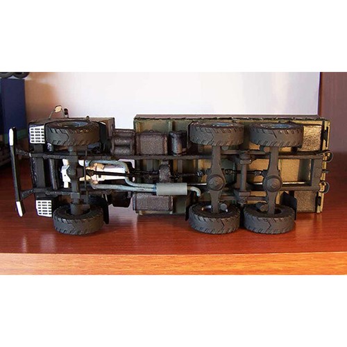 1:32 Russian Kamaz-43114 Military Truck DIY Handcraft PAPER MODEL KIT - Picture 3 of 7