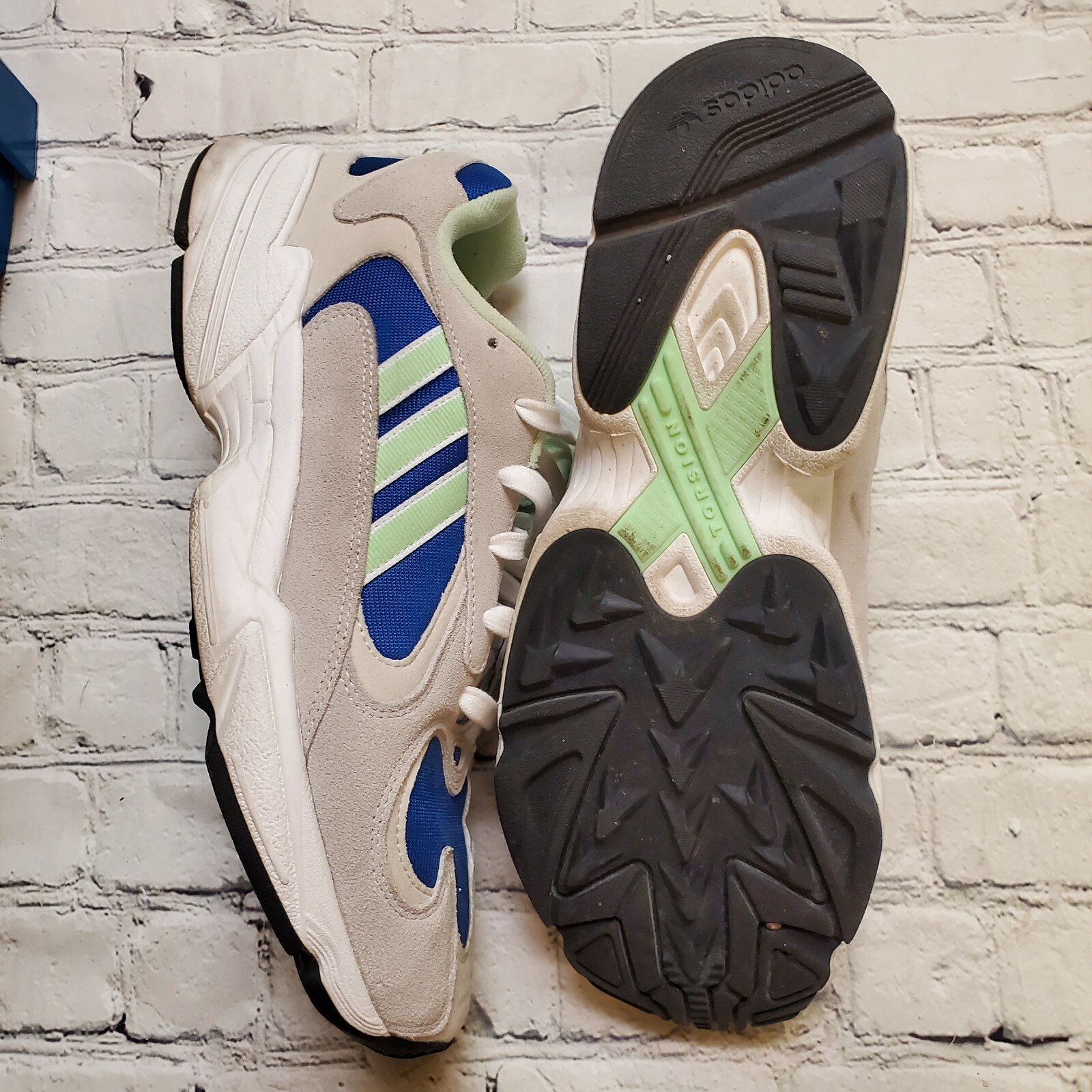 adidas yung 1 green white