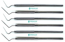 6 Pcs Spreader D11 & 2s Dental Root Canal Pluggers Endodontics Instruments
