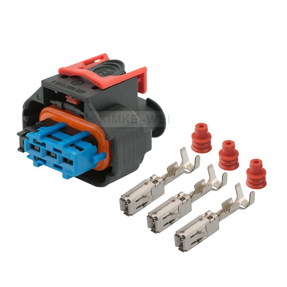 2/3/4 Pin/Way Bosch Compact Female Sealed Plug Connector Kit With Locking Clip