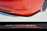 CUP Diffusor Ansatz Schwarz FüR 3Er BMW Typ F30 Bj. 11 - 15 Heck StoßStange