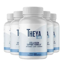 5-Pack TheyaVue Eye and Vision Health Support Formula Theya Vue - 300 Capsules