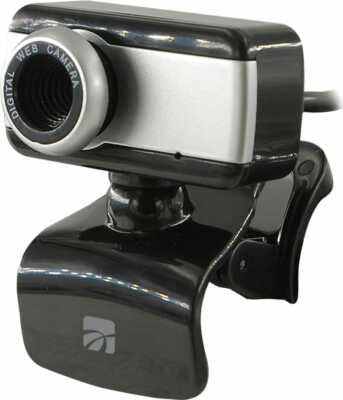 Xtreme Webcam con Microfono Focus manuale Pinza USB Nero Grigio