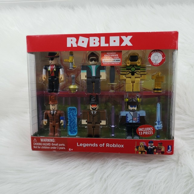 jazwares legends of roblox action figure 6 pieces - legends of roblox multi pack 6 piezas