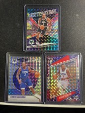2020-2021 Mosaic Basketball Kawhi Leonard SP lot Overdrive, CenterStage, MenofM