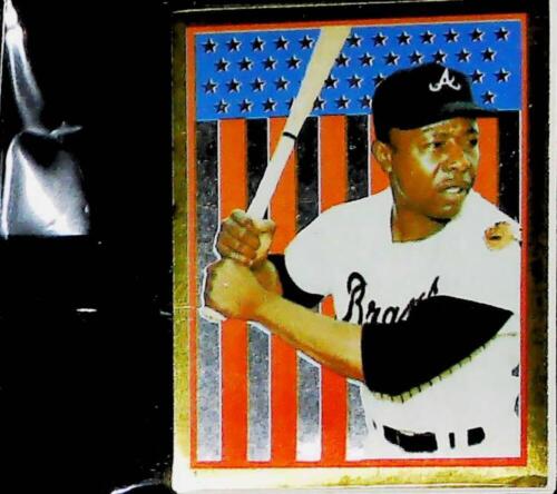 1983 Topps Stickers Atlanta Braves Team Set 13 Cards Hank Aaron NM-MT