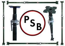 10 x New Size 2 Acrow Props - Green Painted - Acro Prop - Size 2 NEW- Best Price