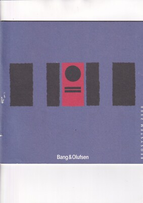 User's Guide-Bedienungsanleitung für Bang & Olufsen Beosystem 2300 
