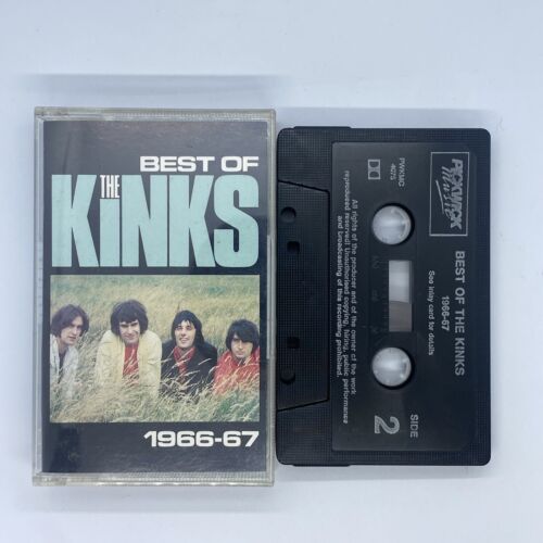 THE KINKS BEST OF 1966 1967 PICKWICK RECORDS AUDIO CASSETTE ALBUM Cassette Tape - Picture 2 of 4