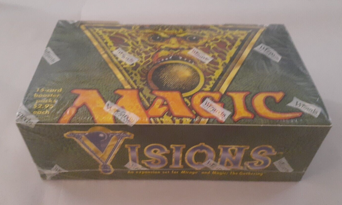 MTG Vintage Sealed - Visions Booster Box Sealed English MTG Vintage Sealed - Visions Booster Box Sealed English
