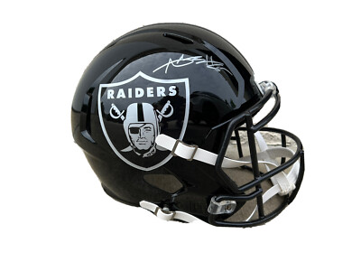 NFLオークランドレイダース　レプリカヘルメット Antonio Brown Signed Oakland Raiders (Speed) Full Size Replica