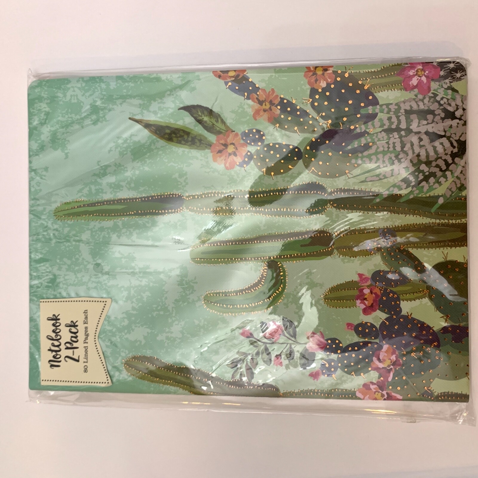 2-Pack Lined Notebook Duo - 9.75 x 7.25 Inches 80 Pages Each-image