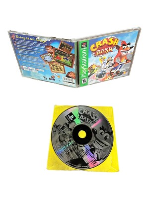 Sony PlayStation 1 PS1 CIB Complete TESTED Crash Bash GH