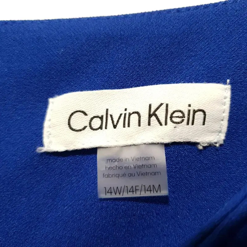 Calvin Klein Ruffle Belted Dress 14W S1270 thumbnail 8