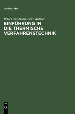 Einführung in die thermische Verfahrenstechnik Buch De Gruyter