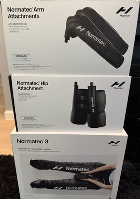 BRAND NEW Hyperice Normatec 3 piece Full Body Bundle  Compression Massage.