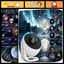 13-in-1 Star Projector Galaxy Light - LED Ceiling Night Lamp for Kids Adults