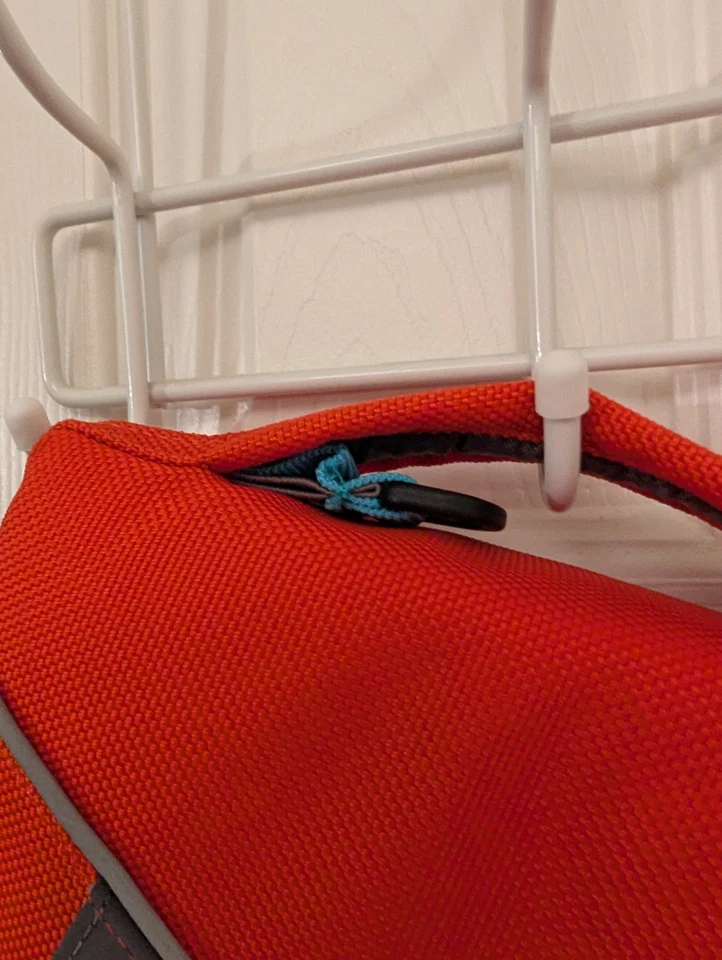 Abrigo flotador Ruffwear para perro, talla grande chaleco salvavidas rojo y azul Foto 4 de 4