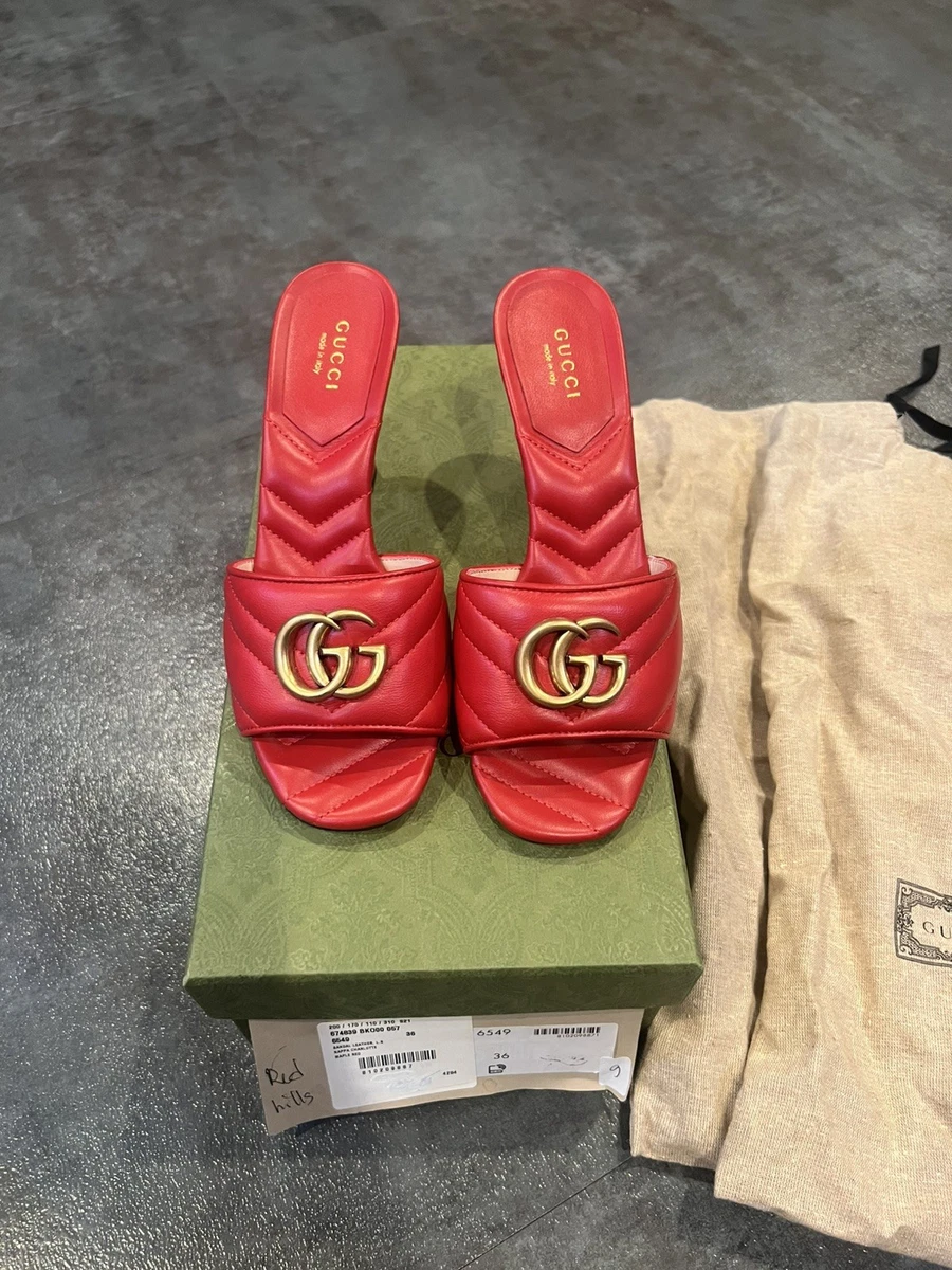Gucci Gg Sandals In Women's Heels for sale | eBay