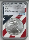 2018 Silver Eagle - Early Releases - NGC MS70