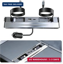 130W USB Hub for Tesla Model 3 Highland 2024 2026 Model Y Juniper 2025 2026, 65W