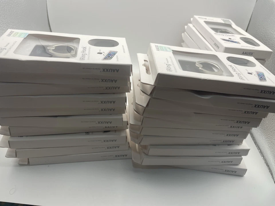 LOT OF 50-Genuine AAUXX iRing Premium Mount Grip / Holder and Kickstand, BLACK - Image 4 of 4