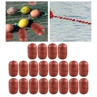 20x Rope Floats Simple Marine Buoy Balls for Crabbing Trail Aquaculture Pool