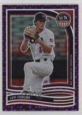 2024 Panini Stars and Stripes Purple 3/99 Levi Sterling #29 3wu
